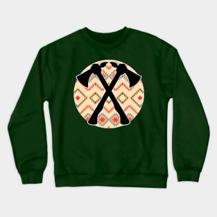 Tomahawk Pattern - 4 Crewneck Sweatshirt